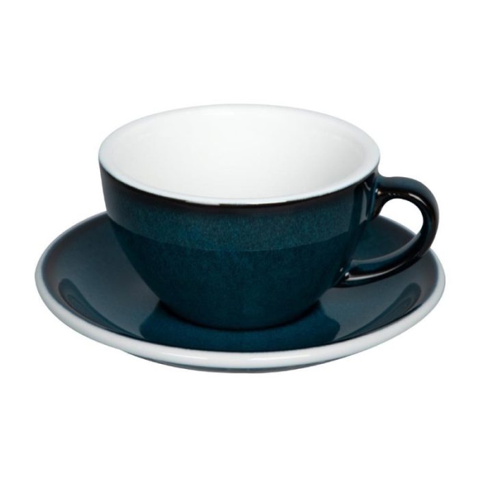 LoveRamics–200ml Cappuccino Cup with plate (Night sky)