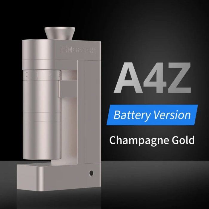 A4Z ELECTRIC COFFEE GRINDER CHAMPAGNE GOLD